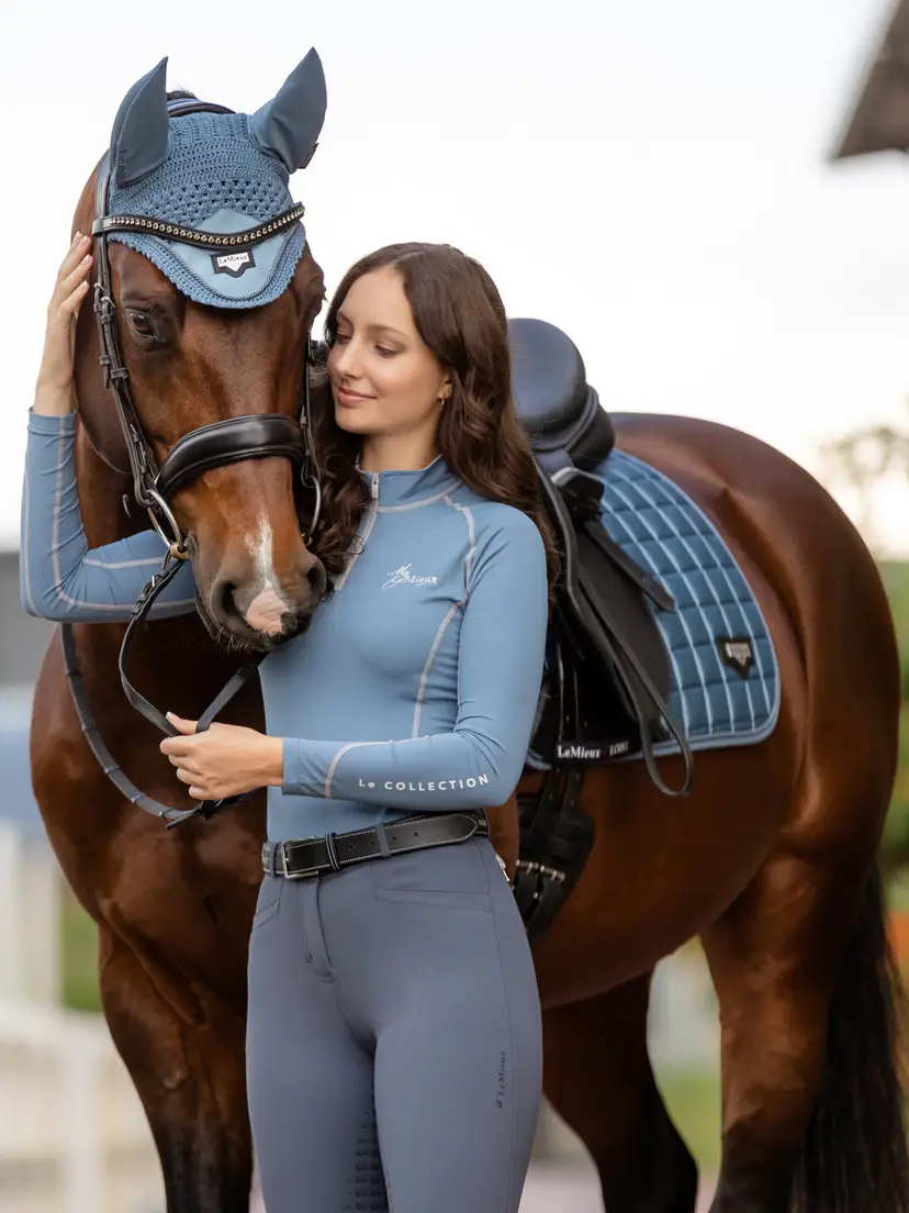 LMX Loire Satin FlyHood ICE BLUE