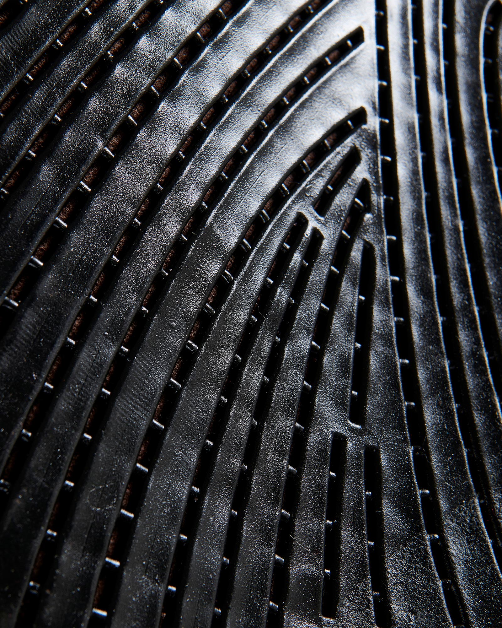 ACAVALLO Gel & Memory Foam Halfpad - BROWN