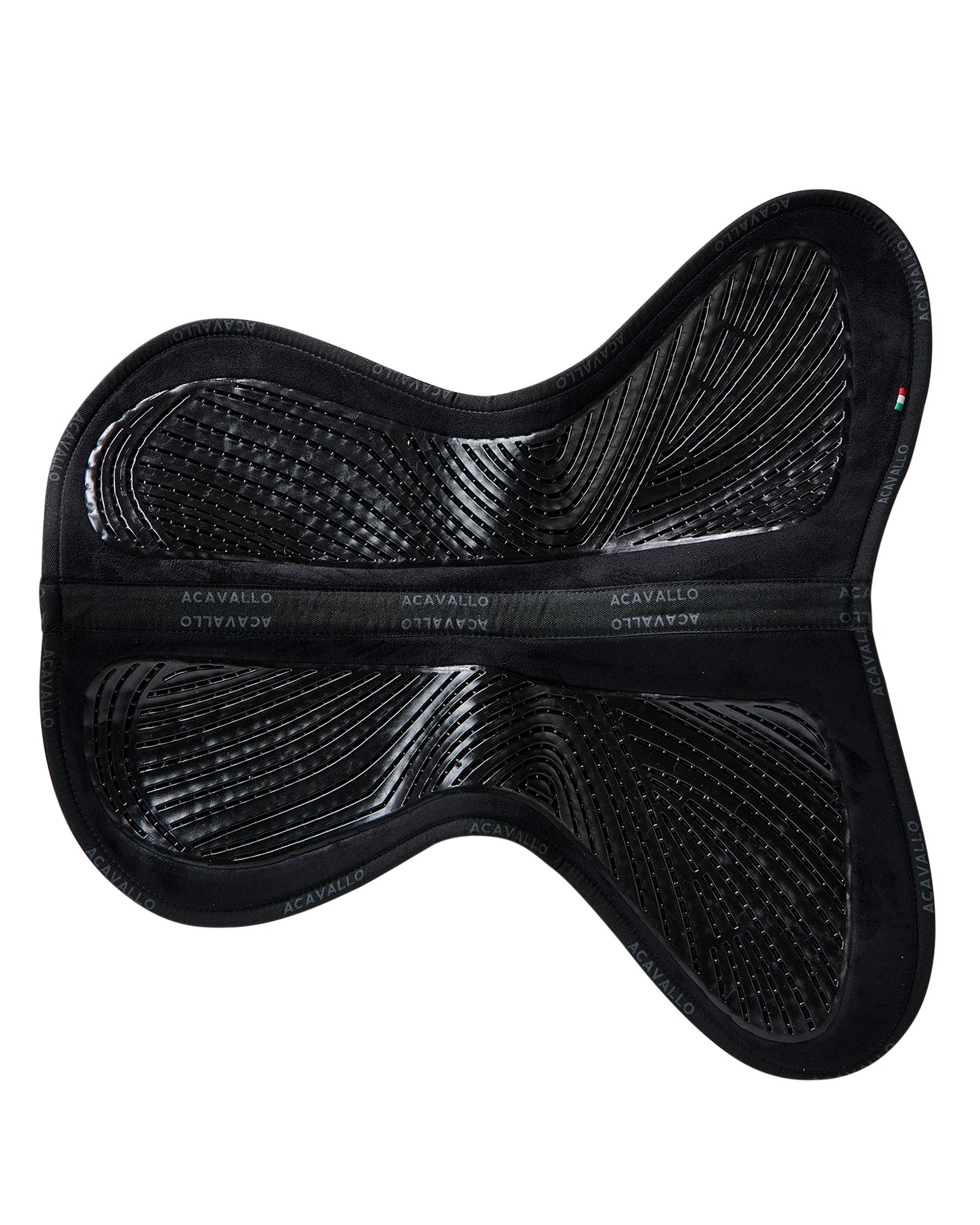 ACAVALLO Close Contact Twin Sided Gel Pad - BLACK