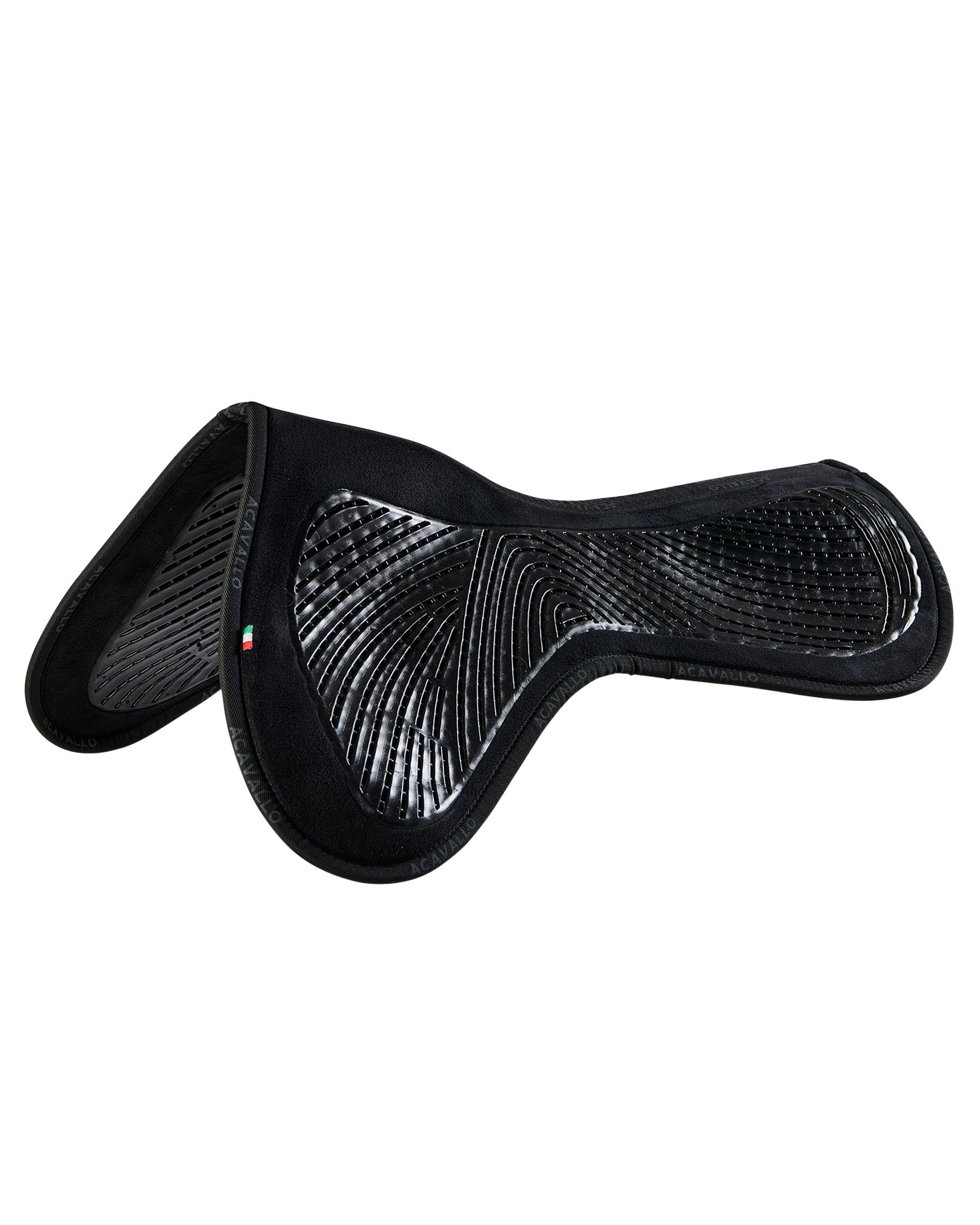 ACAVALLO Close Contact Twin Sided Gel Pad - BLACK