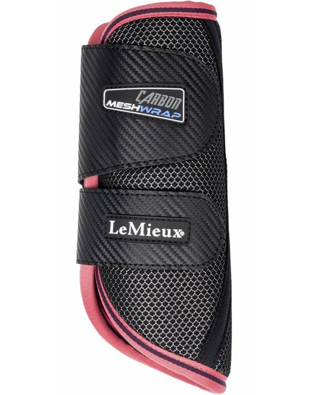 LMX Carbon Mesh Wrap Boots BLACK / PAPAYA