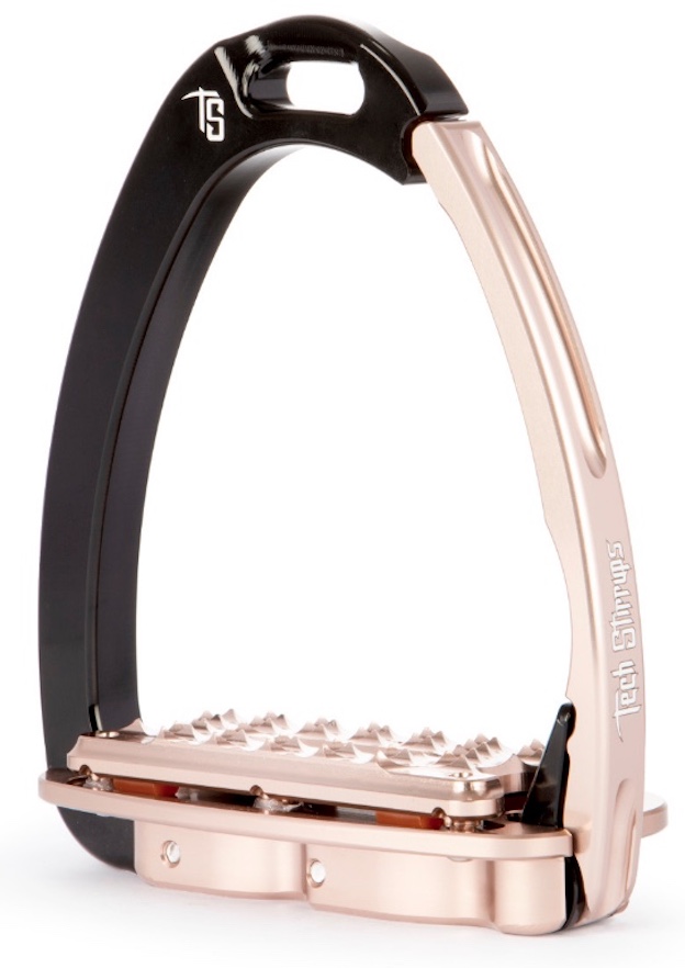 TechStirrups VENICE PLUS EVO (Black/Rosegold)