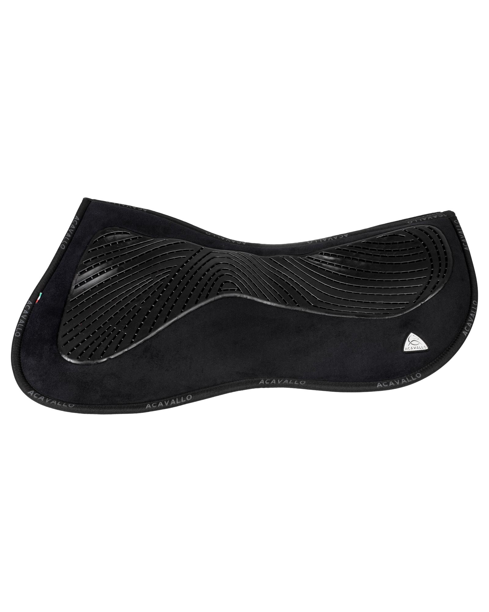 ACAVALLO Gel & Memory Foam Halfpad - BLACK