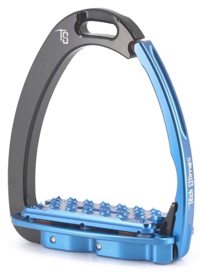 TechStirrups VENICE PLUS EVO (Black/Blue)