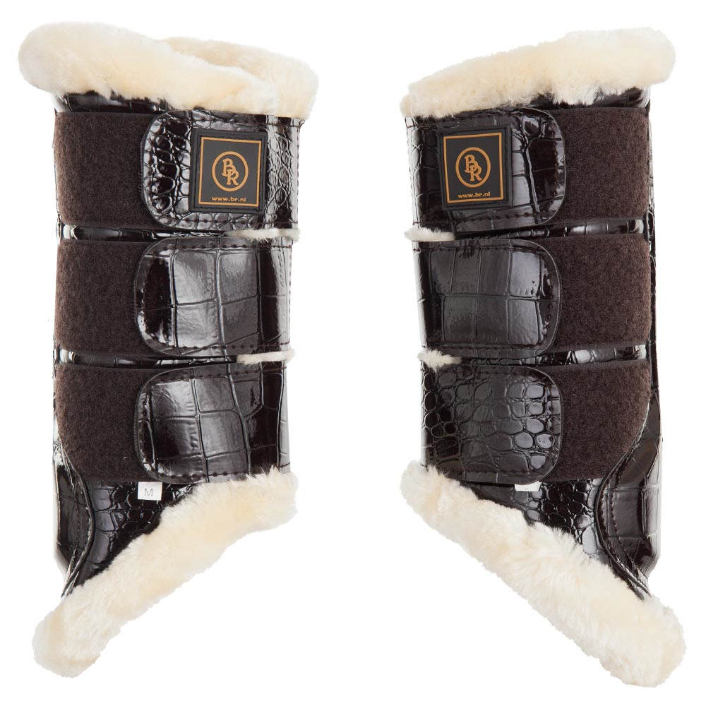 BR Gamaschen Majestic LACQUER (Brown)