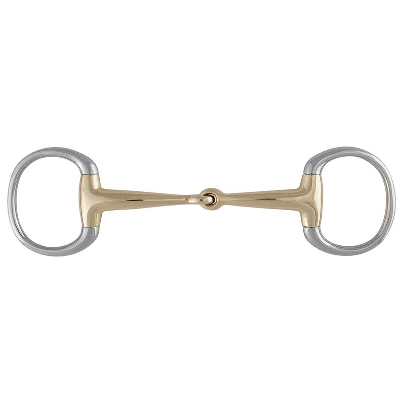 stübben SWEET COPPER Olivenkopf-Unterlegtrense, einfach gebrochen