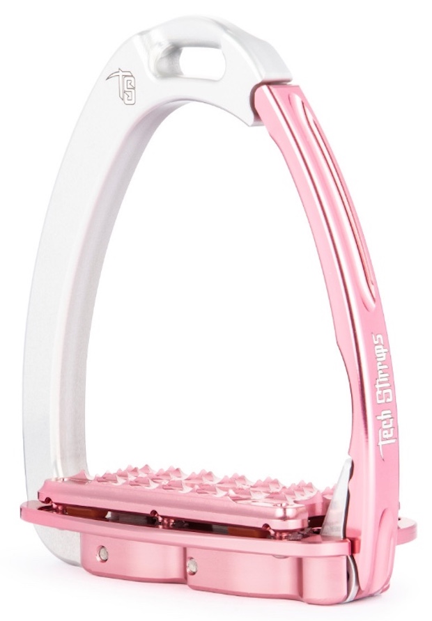 TechStirrups VENICE PLUS EVO (Silver/Pink)