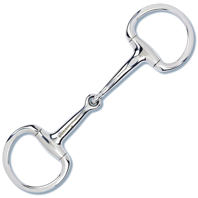 stübben Olivenkopftrense, einfach gebrochen, flache Ringe