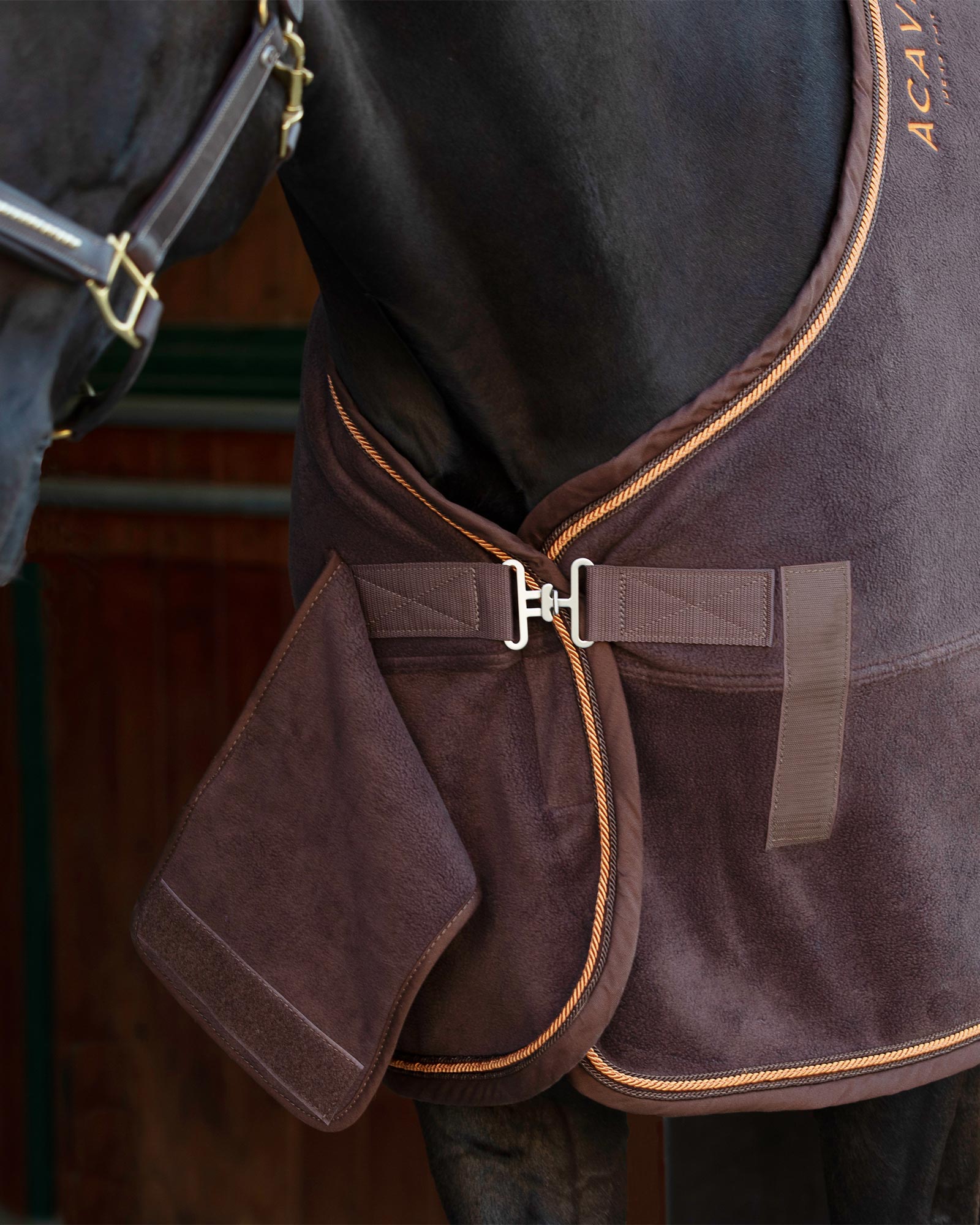 ACAVALLO Fleece-Abschwitzdecke (800g)