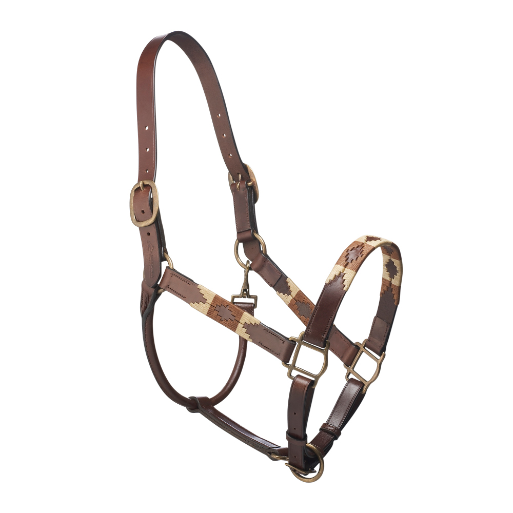 Pampeano Lederhalfter (Brown/Cream)