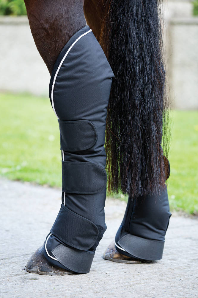 Horseware RAMBO Travel Boots (Black/Diamond)