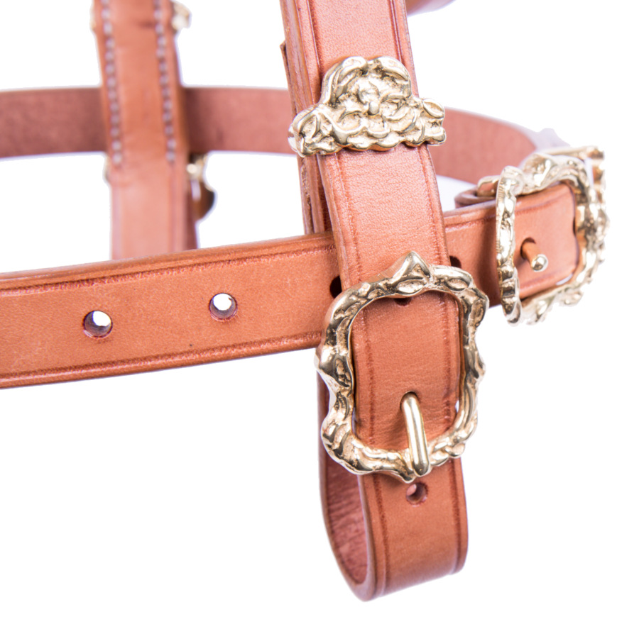 HERMANOS GOMEZ Cortesia-Prunkzaum - Hellbraun