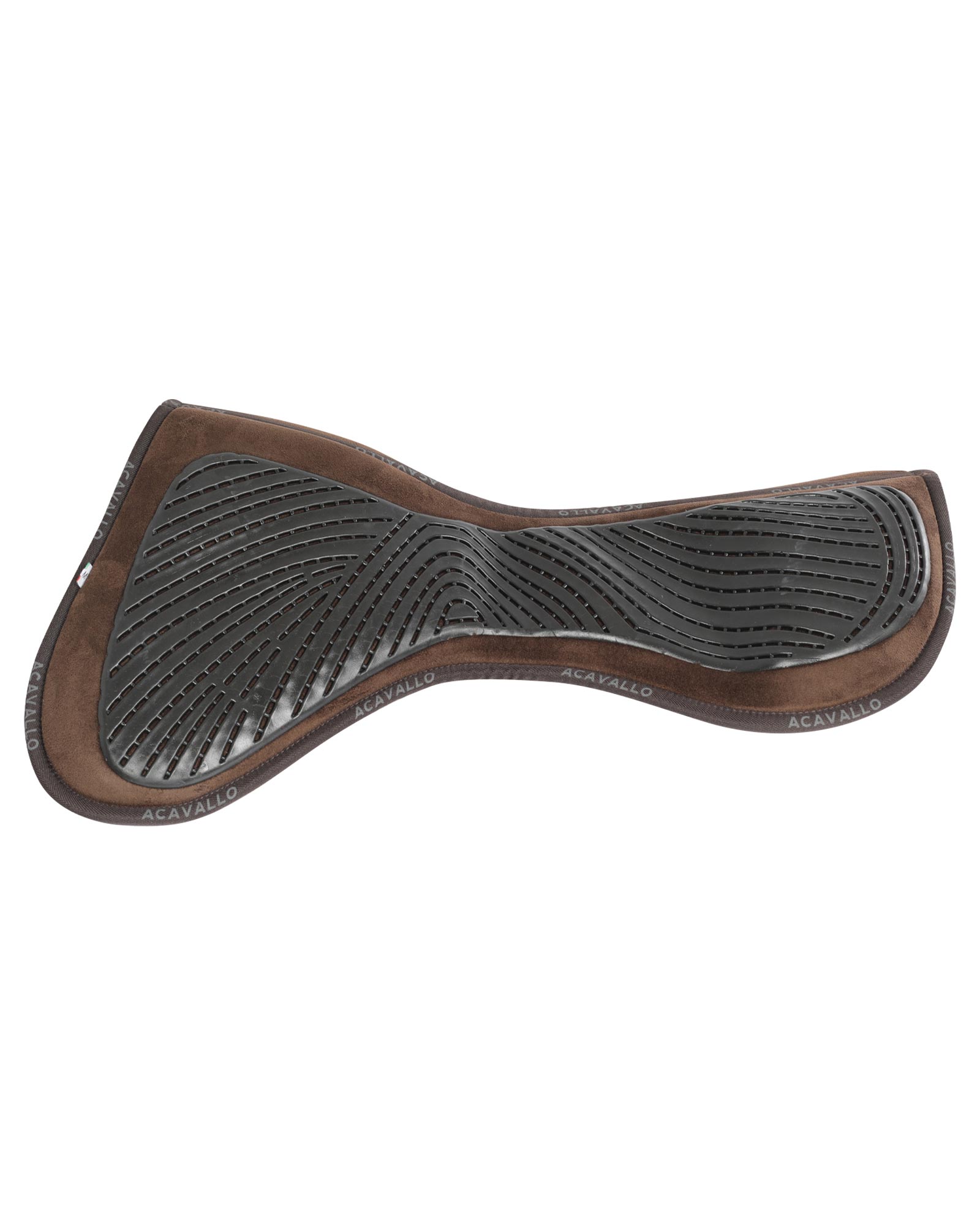 ACAVALLO Close Contact Gel & Memory Foam Halfad - BROWN
