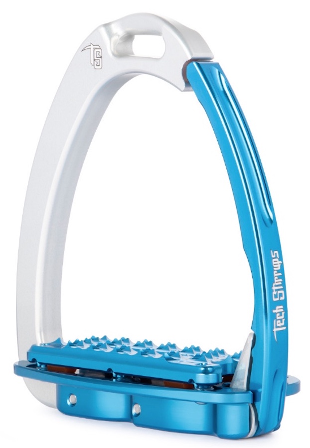 TechStirrups VENICE PLUS EVO (Silver/Blue)