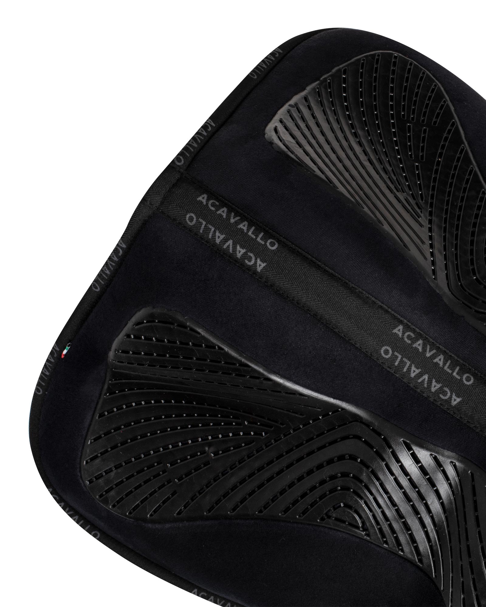 ACAVALLO Gel & Memory Foam Halfpad - BLACK