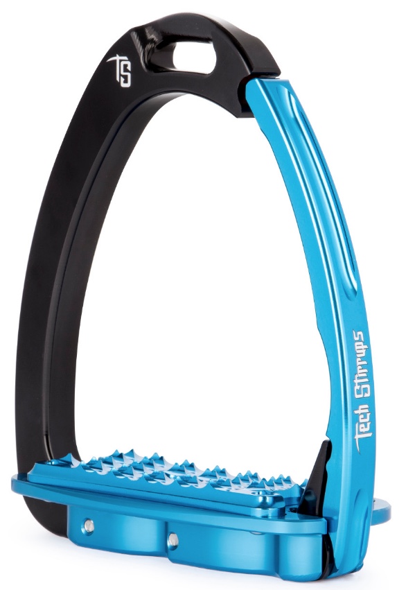 TechStirrups VENICE SLOPED EVO (Black/Blue)