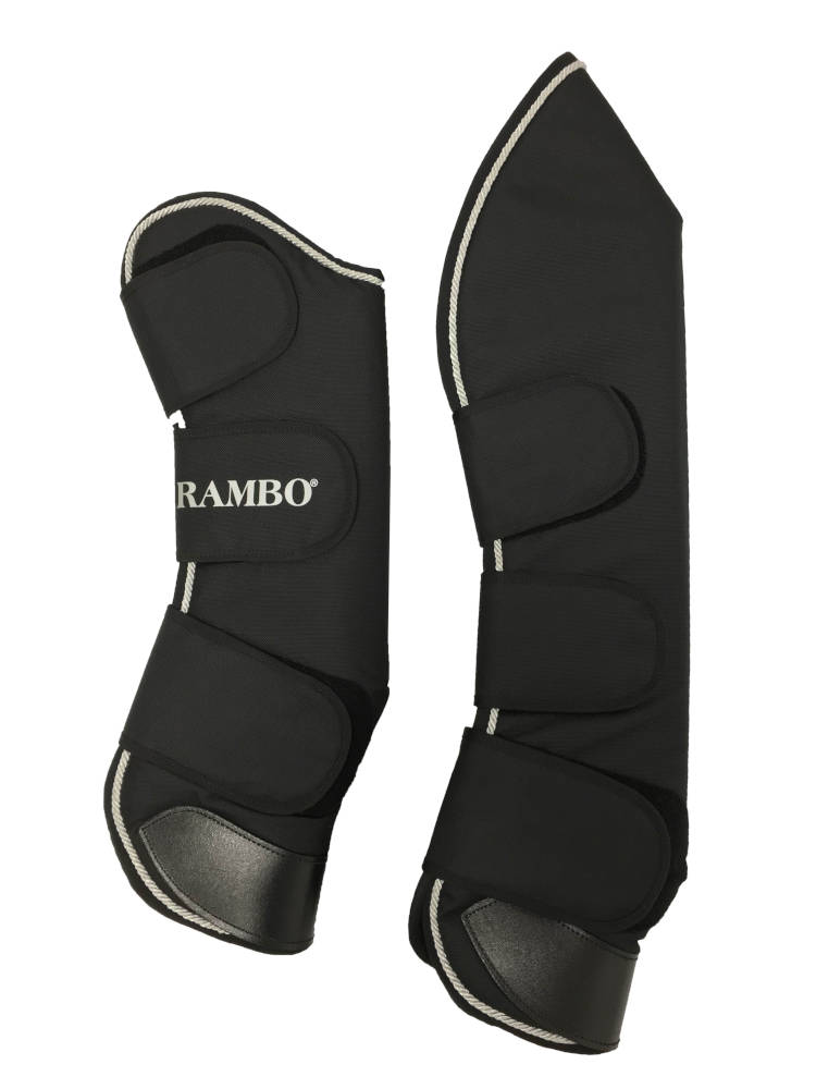 Horseware RAMBO Travel Boots (Black/Diamond)