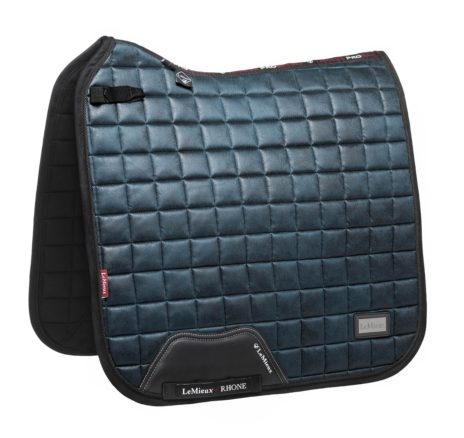 LMX RHONE Dressage Square PETROL BLUE