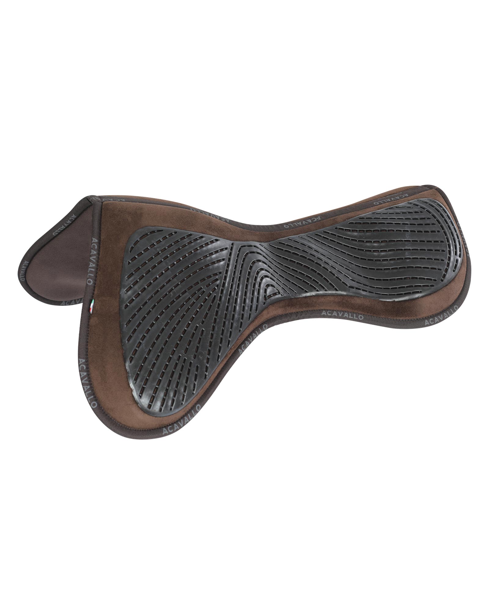 ACAVALLO Close Contact Gel & Memory Foam Halfad - BROWN