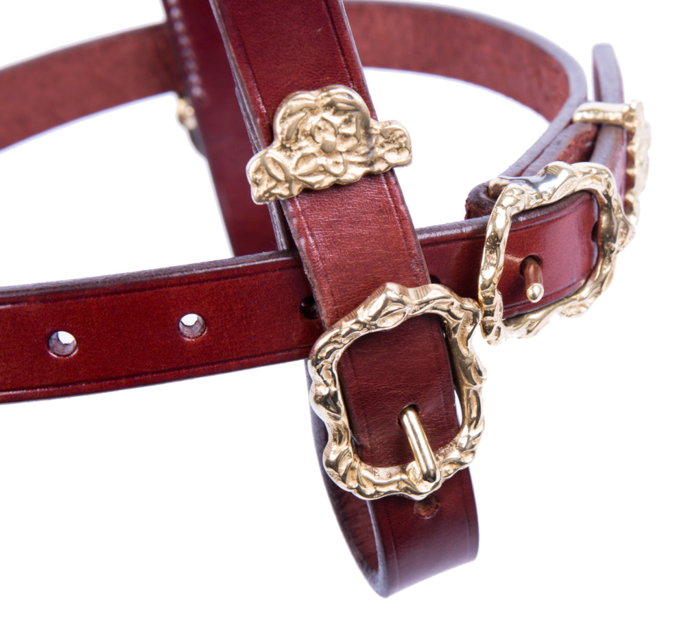 HERMANOS GOMEZ Cortesia-Prunkzaum - Dunkelbraun