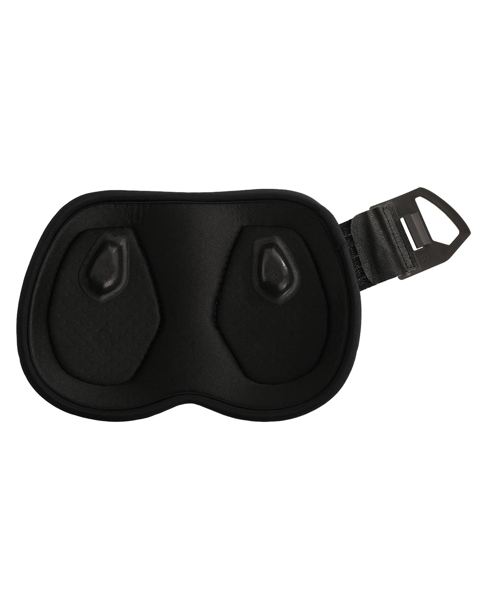 ACAVALLO Opera Streichkappen mit Hartschale, Gel und E-Click Verschlüssen - BROWN / TITAN GOLD