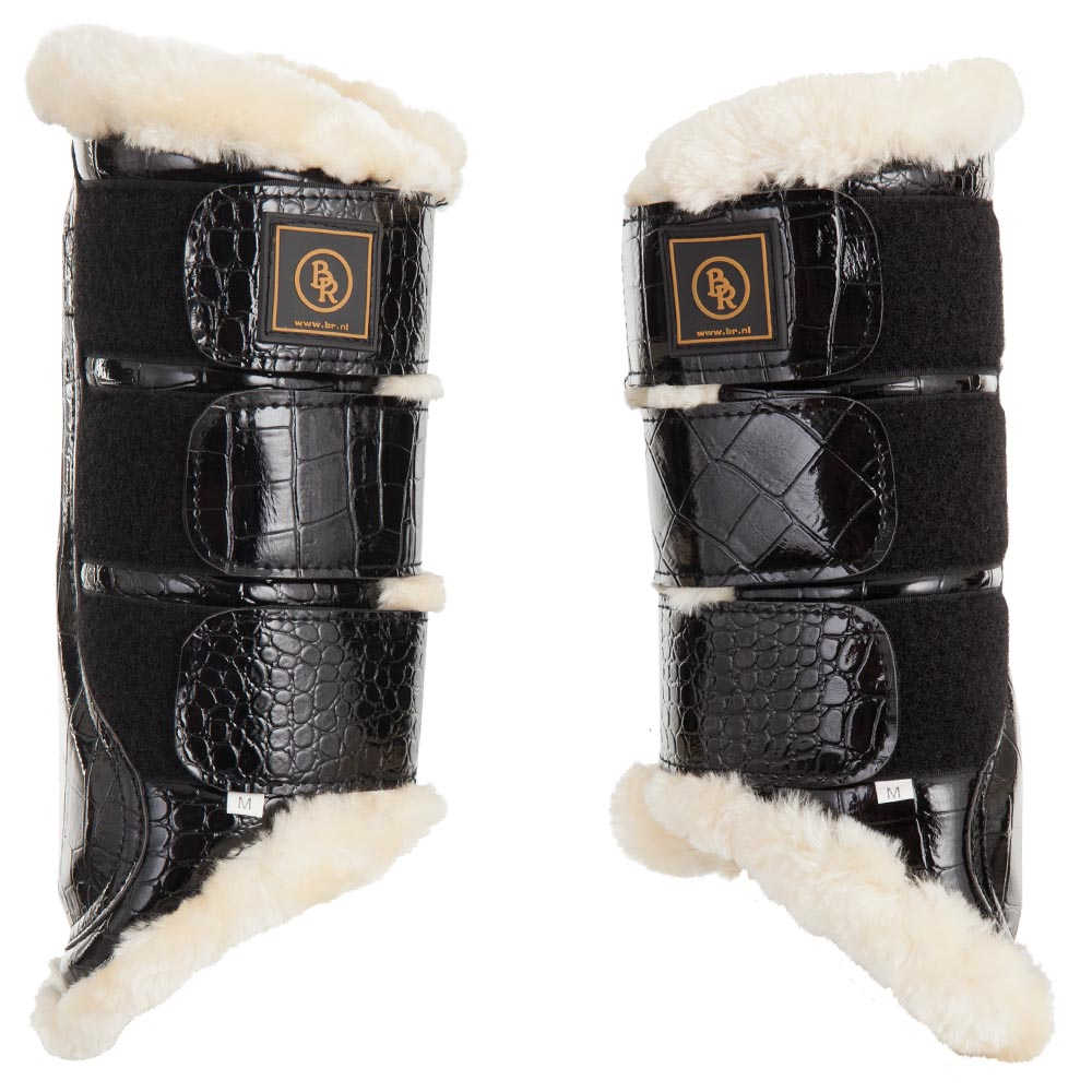 BR Gamaschen Majestic LACQUER (Black)