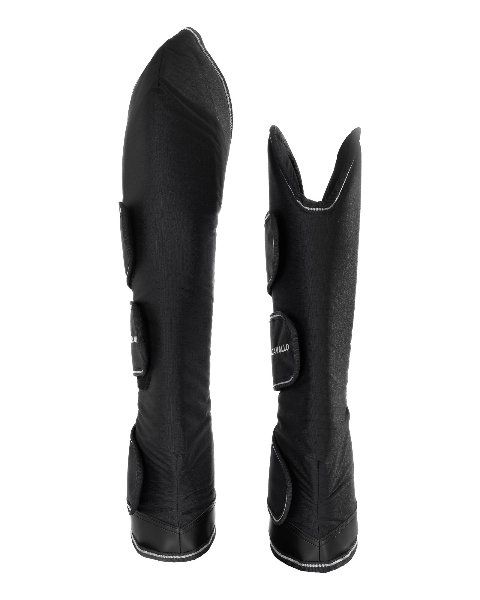 ACAVALLO Transportgamaschen 900 D Rip Stop - BLACK