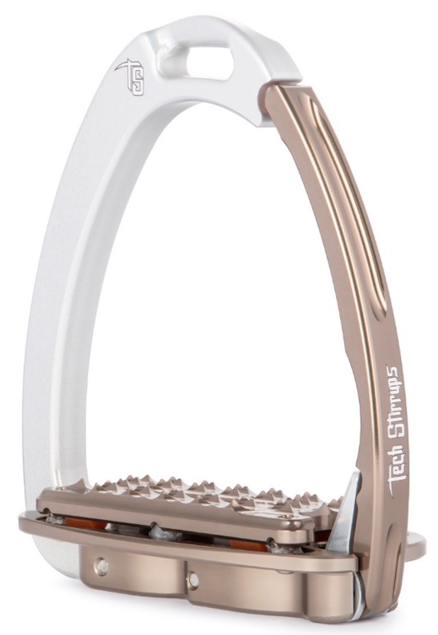 TechStirrups VENICE PLUS EVO (Silver/Brown)